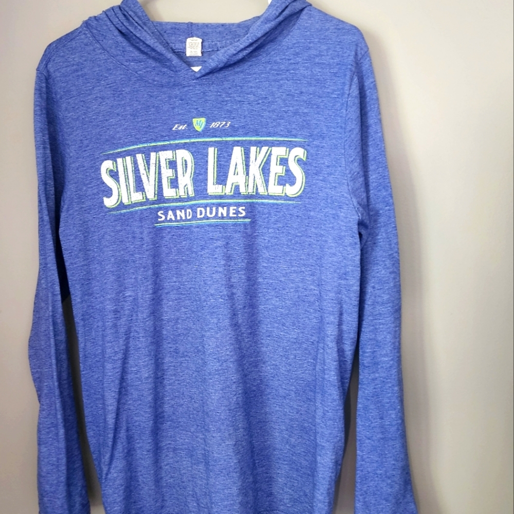 Anvil Silver Lake Sand Dunes T-shirt Hoodie